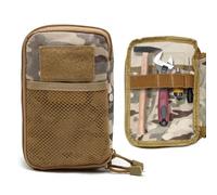 Duroecsain Pinzetta organizer per attrezzi, piccola tasca per cintura per attrezzi | borsa portautensili portatile,organizer per accessori da lavoro impermeabile, tasca per gadget