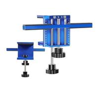 Duroecsain Posizionatore di installazione della porta 'armadio - regolabile versatile e preciso metallo modello di guida - porta 'armadio cassetto cerniera | per mobili