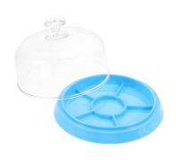 Duroecsain Protezione antipolvere per orologi, copertura del movimento - Scatola per parti orologi con 6 scomparti | Strumenti di riparazione orologi e parti per movimenti, perle magnetiche, gioielli