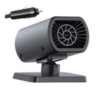 Duroecsain Riscaldamento 12 V - Sbrinatore per veicoli con ventilatore | Sbrinatore per parabrezza 2 in 1 con supporto a ventosa - per veicoli e camion per finestre in inverno