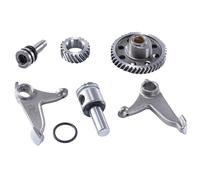 Duroecsain Set di albero a camme da corsa per motore | Set di testata per moto in lega 6 pezzi - Ricambi per restauro e modifica di moto Dirt Bike e uso quotidiano