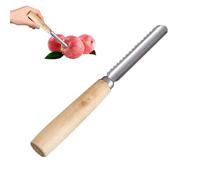 Duroecsain Snocciolatore - Snocciolatore in acciaio multiuso - Manuale manico in legno per cucina, taglio succhi in scatola