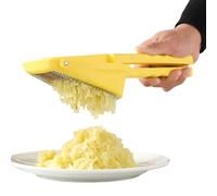 Duroecsain Spremiapatate di patate, schiacciapatate in acciaio inossidabile,Utensile per purè di patate in acciaio inossidabile - Utensile per purè liscia con manico, schiacciapatate robusto