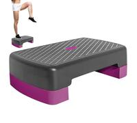 Duroecsain Step Fitness | Pedana regolabile in altezza per esercizio fisico, attrezzatura antiscivolo 45 cm per palestra a casa, cardio, aerobica e allenamento femminile