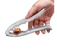 Duroecsain Strumento per schiaccianoci | Aprisanoci portatile per castagne, pinza per dadi con impugnatura antiscivolo, strumenti da cucina, strumento ergonomico per cracking noci pecan per il