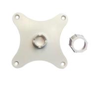 Duroecsain Supporto per monitor, adattatore da 75 mm, ricambio per TV, testa sferica, 17 mm, portatile, per schermo digitale, proiettore, ufficio, hotel, sala riunioni