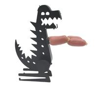 Duroecsain Supporto per salsicce per griglia, divertente supporto per salsicce con dinosauro per barbecue, utensili da cucina all'aperto riutilizzabili per casa feste in giardino picnics e campeggio