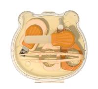 Duroecsain Tagliaunghie per bambini, Forbici per unghie per bambini | Simpatici per con una squisita lima per unghie | Tagliaunghie sicuro dal design ergonomico, lima per unghie per per,