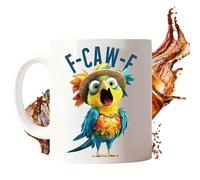 Duroecsain Tazza da caffè con decorazione di pollo, 350 ml in ceramica a tema fattoria, tazza da tè animale, per Halloween, Natale, compleanno, autunno, festa, casa, cucina, donne, uomini, colleghi