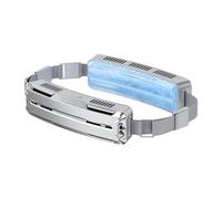Duroecsain Ventola ricaricabile in vita, ventilatore portatile in vita, ventilatore ricaricabile forte flusso d'aria, ventilatore portatile per il corpo a mani libere, ventilatore portatile in vita