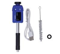 Durometro a penna Misuratore di durezza portatile integrato per misurazione multiangolo con dispositivo di impatto tipo D per prove su materiali metallici ABS 148x34x24mm