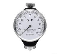 Durometro a riva tipo O, tester di durezza per pneumatici in gomma con scala quadrante, materiale in lega per gomma contenente zolfo e prodotti in plastica (O)