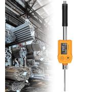 Durometro digitale Leeb, tester portatile con 7 scale di conversione, misurazione a 360° e 9 set di dati per acciaio, ghisa, leghe di alluminio
