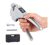 Durometro digitale, strumento portatile con archiviazione automatica dei dati per metallo, durometro per alluminio, ottone, rame, acciaio inossidabile, acciaio morbido