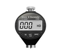 Durometro elettronico digitale portatile del durometro digitale del misuratore di durezza 0-100HD con ampio display LCD(Black Type D)