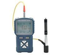 Durometro Leeb, Kit Misuratore di Durezza per Metalli Portatile Digitale con Blocco di Prova e Dispositivo di Impatto di Tipo D per Acciaio, Rame, HL, HV, HB, HRC, HRB, HRA, HS