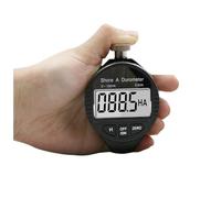 Durometro, Misuratore di durezza a gomma HA HD HC Digital Shore Durometer con LCD Paragrafo per acciaio, ferro, bronzo, rame(0-100HA)