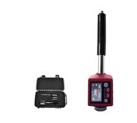 Durometro, Portable 6-in-1 Durezza metallo Tester Detector Acciaio Ghisa M-Old Castings Support Multiple HL, HV, HRC, HRB, HB, HS Standard standard(Discount Only-red)