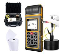 Durometro Portatile da 170 a 960 HLD Misuratore di Durezza del Metal con Stampante Termica HL HRB HRC HB HV HS Misuratore di Durezza con Schermo a Colori TFT per Acciaio Ferro, Durometro LEEB
