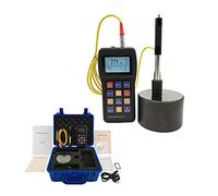 Durometro Portatile Leeb Misuratore di Metalli, Strumento durometro con sensore da 170 a 960 HLD Durometro per Metalli HL, HB, HRB, HRC, HRA, HV, HS con Blocco di Prova per Dispositivo di Impatto