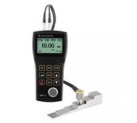 durometro, UM-2 Spessore ad ultrasuoni Accuratezza elevata, metro tester di spessore metallico con risoluzione 0,01 mm / 0,1 mm / 0,8~300 mm