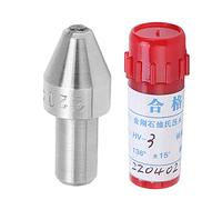 Durometro Vickers Penetratore 136 gradi Penetratore diamantato ad alta precisione Acciaio legato super duro per tester di durezza Buehler Matsuzava Future Tech Wolpert con scatola