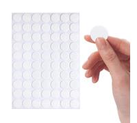 Duronge 70 Pezzi Nastro Trasparente Rotondo, 20mm Nastro Biadesivo Trasparente, Cuscinetti Adesivi Rotondi, Trasparenti, Impermeabili, Senza Tracce