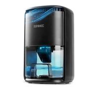 Duronic DH07 BK Mini Deumidificatore Elettrico Compatto 1L Anti Muffa Nero