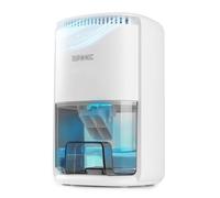 Duronic DH07 WE Mini Deumidificatore 22,5W 1L con Timer e Spegnimento Automatico, Deumidificatore Elettrico Compatto per Camera da Letto, Bagno e Casa, Anti Muffa, Condensa, Allergie e Umidità, Bianco