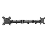 Duronic DM25P2 Braccio Doppio di Ricambio per Monitor VESA Standard | Due bracci aggiuntivi, Compatibile supporti Duronic, In alluminio, Nero