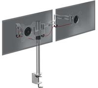 Duronic DM352SR Doppio Supporto 2 monitor da scrivania con morsetto - Braccio mo