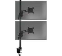 Duronic DM35V2X2 Doppio Supporto verticale 2 monitor da scrivania con morsetto -