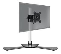 Duronic DM751 Supporto per 1 monitor - Base in acciaio per schermi fino a 24" - Altezza regolabile - Guida in alluminio per schermi fino a 8 kg - Inclinazione +/-15° - Rotazione schermi 360°