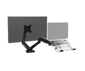 Duronic DMDCL1X1 Supporto monitor da scrivania con morsetto e piattaforma