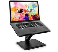 Duronic DML125 Supporto per PC portatile Supporta fino 5 kg | Altezza regolabile e inclinabile, Supporto per tablet, Piedistallo per portatile fino a 13", Angolo regolabile