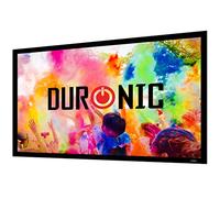 Duronic FFPS92 / 169 Schermo di proiezione a cornice rigida da 92” formato 16:9 - Guadagno +1 montaggio a parete - Immagine ad alta definizione HD - Ideale per home theater, aula, ufficio