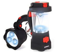 Duronic Hurricane Torcia 4 in 1 Ricaricabile USB e Dinamo Lanterna