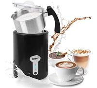 Duronic MF500 BK Montalatte elettrico 3 in 1, Schiumalatte automatico 500 ml, Scaldalatte 500W, Facile da usare e pulire, Ideale per caffè, cioccolata calda, cappuccino, latte, Nero
