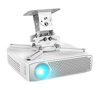 Duronic PB05XB Supporto universale per proiettore 13.6kg distanza dal soffitto 154mm montaggio parete/muro/soffitto staffa videoproiettore per casa ufficio sale riunioni