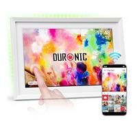 Duronic PF2A WE Cornice Digitale WiFi 10,1 Pollici 32GB Android iOS Bianco
