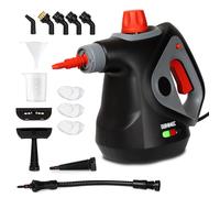 Duronic SC32 BK Pulitore a Vapore Portatile 1050W con Serbatoio 350 ml