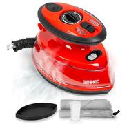 Duronic SI3 RD Mini Ferro da Stiro Ferro da viaggio a vapore 400W
