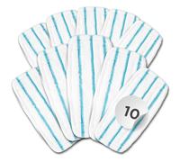 Duronic STM15X10 Pack 10 Panni di Ricambio in Microfibra per Mop a Vapore STM15, Lavabili, Riutilizzabili, Ideali per Pavimenti Duri e Tappeti, Pulizia Veloce e Igienica