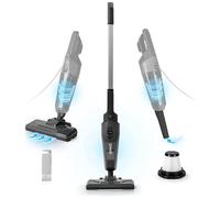 Duronic - Vc9 Scopa Elettrica 600w | Aspirapolvere Verticale 2 In 1 Senza Sacco | Aspirapolvere E Aspirabriciole Con 2 Filtri Hepa | Accessori Inclusi