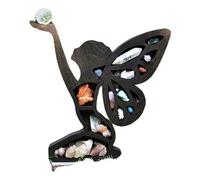 Durratou 1 StüCk Mondelfe Cristallo Scaffale Piccoli Ornamenti Mensola Modello Magazzino di Cristallo Scaffale Casa A