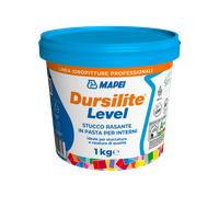 Dursilite level 4 kg colore bianco stucco rasante in pasta per interni