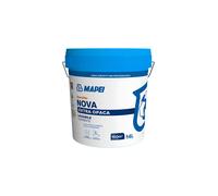 MAPEI Dursilite Nova Idropittura Murale Extra Opaca per Interni, Bianco, Lavabile, Alta Copertura, Traspirante, 14L