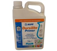 MAPEI Dursilite Primer, Fissativo Trasparente Base Acqua per Muri Interni, Promotore di Adesione, Basse Emissioni VOC, Consolidante per Pitture e Smalti (4 Litri)