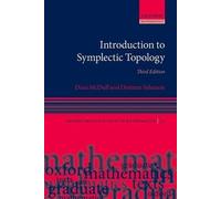 Dusa McDuff Dietmar Salamo Introduction to Symplectic Topolog (Copertina rigida)