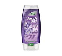 Duschdas Bagno doccia gel lavanda Tonka con formula profumata coccolata garantisce un inizio rinfrescante della giornata, 6 x 225 ml